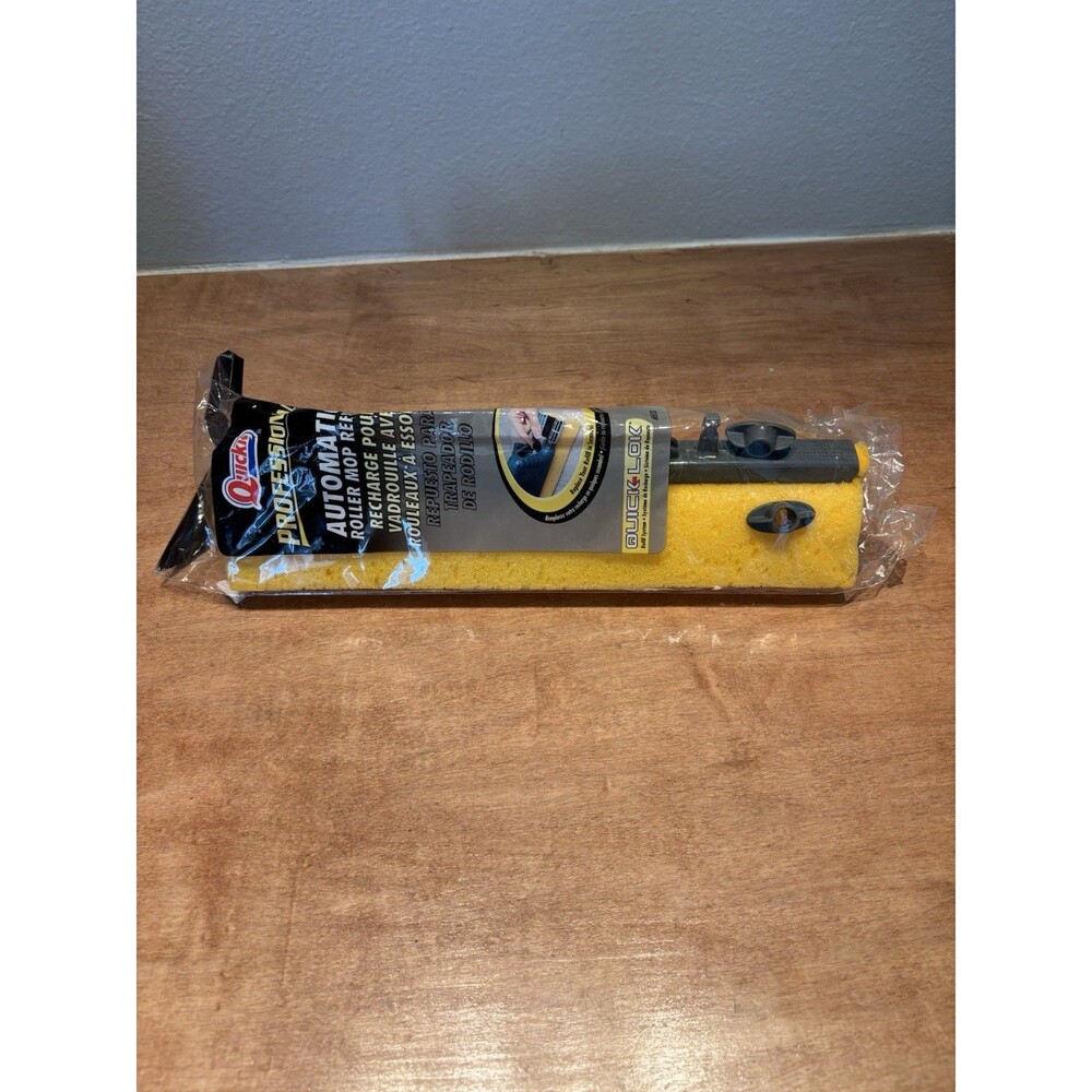 Jumbo Quickie Type P Professional Roller Mop Refill W/ Microban NEW